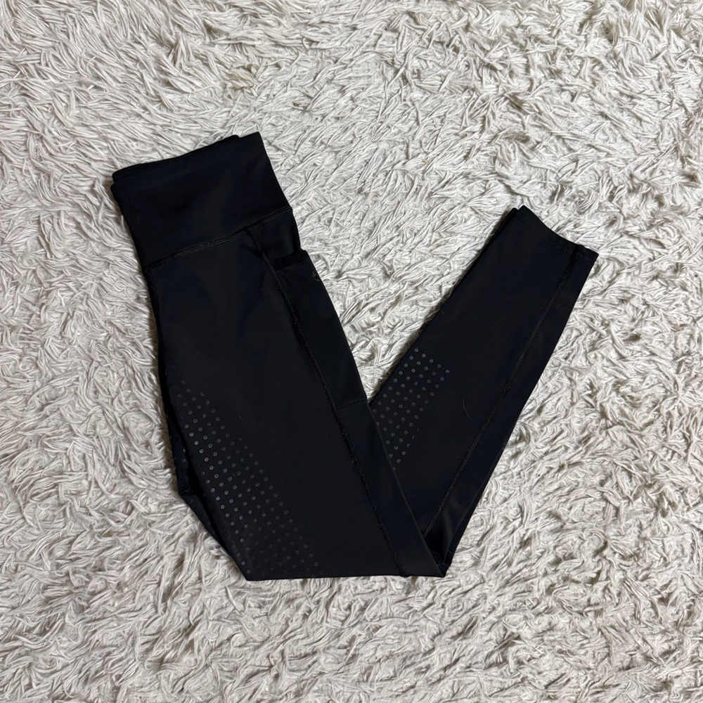 Women’s XS Black Smartpak Full Seat Horseback Riding Tights Breeches. Good Cond.